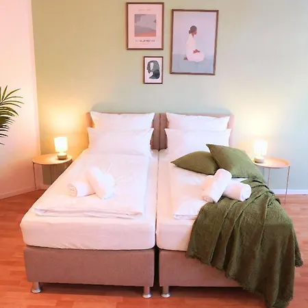 Havn - 2 Schlafzimmer, Boxspringbetten, Wifi, Smart Tv, Parkplatz, Vollausgestattete Küche Magdeburg