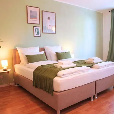 Havn - 2 Schlafzimmer, Boxspringbetten, Wifi, Smart Tv, Parkplatz, Vollausgestattete Kueche * Magdeburg