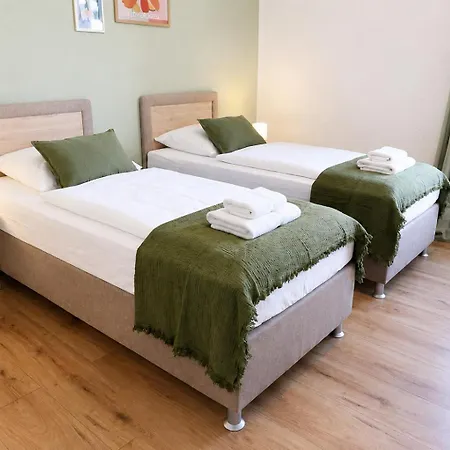 Lägenhet Havn - 2 Schlafzimmer, Boxspringbetten, Wifi, Smart Tv, Parkplatz, Vollausgestattete Kueche Magdeburg