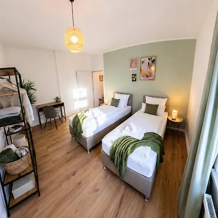 Havn - 2 Schlafzimmer, Boxspringbetten, Wifi, Smart Tv, Parkplatz, Vollausgestattete Kueche * Magdeburg