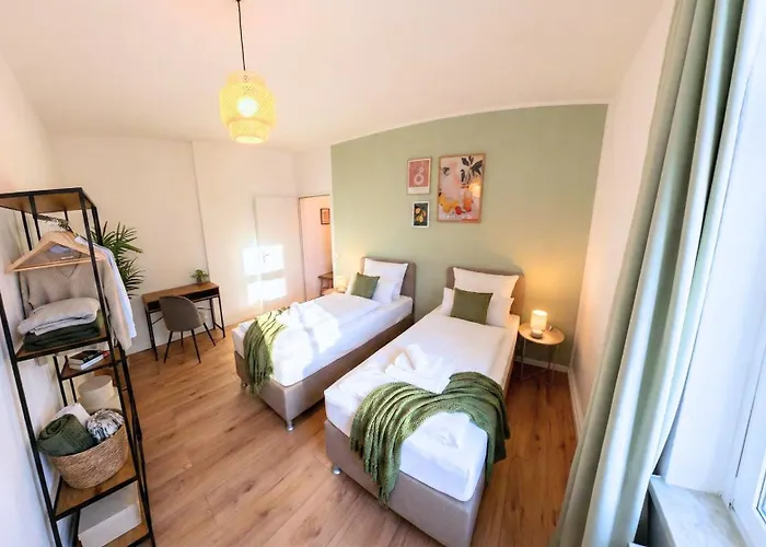 Apartment Havn - 2 Schlafzimmer, Boxspringbetten, Wifi, Smart Tv, Parkplatz, Vollausgestattete Küche *