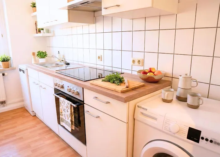 Havn - 2 Schlafzimmer, Boxspringbetten, Wifi, Smart Tv, Parkplatz, Vollausgestattete Küche Apartment Magdeburg